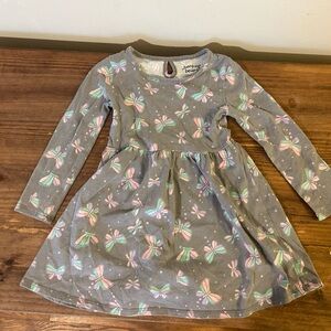 Long sleeve butterfly dress